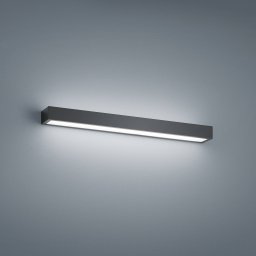 Helestra Theia LED wall light, matt black 60 cm