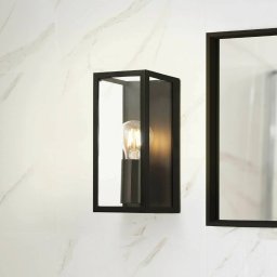 EGLO Amezola bathroom wall light, 1-bulb, black