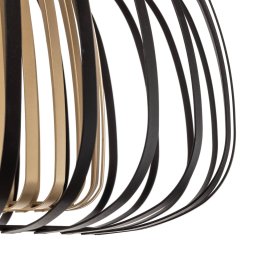 EGLO Encinitos ceiling light, black/brass