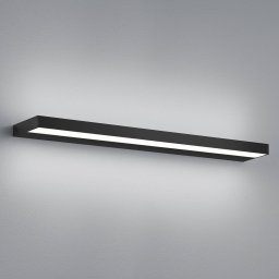 Helestra Slate LED wall light, matt black 60 cm