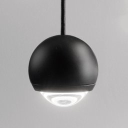 Egger Licht EGG DLS LED pendant light Cleo, black