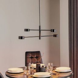 Nordlux Clyde LED pendant light, 4-bulb, 2-step