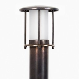 K.S. Verlichting Resident 2 path lamp in brass, bronze