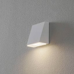 BEGA 78047 Wall lamp trapezoid 3000K 9cm white 255lm