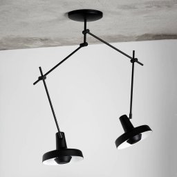 GRUPA Arigato ceiling light 2-bulb 70cm black