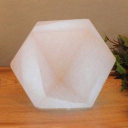 Wagner Life LED salt lamp White Line Diamond, USB