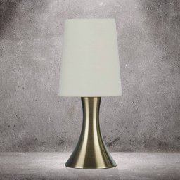 Searchlight Touch 3922 table lamp, antique brass