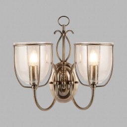 Searchlight Silhouette wall light with two bulbs