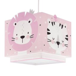 Dalber Baby Jungle children's hanging light, pink