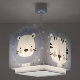 Dalber Baby Jungle children's hanging light, blue