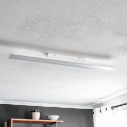 JUST LIGHT. GmbH Fleet LED ceiling lamp with sensor, 100x10 cm
