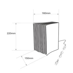 Lucide Extravaganza Livret table lamp, gold/black