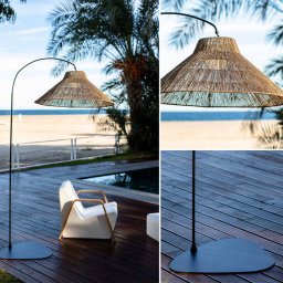 Newgarden Niza LED floor lamp indoor/outdoor, 230cm
