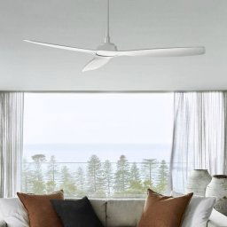 Beacon Lighting Beacon ceiling fan Moto, white, Ø 132 cm, quiet