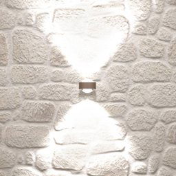 Top Light Puk Mini Wall LED 2x8W lenses clear, matt nickel