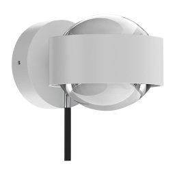 Top Light Puk Mini Wall+, G9, clear lenses, white matt/chrome
