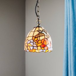Artistar Tiffany-style pendant light COLIBRI
