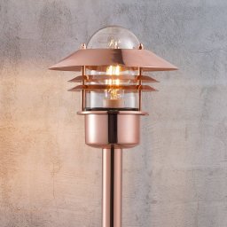 Nordlux Blokhus path light in copper