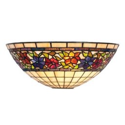 Artistar Classic Tiffany-style wall light FLORA
