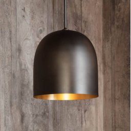 GUBI Howard pendant light Ø 16 cm gunmetal