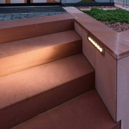 Deko-Light Jeremiah LED deck light, 32.8cm, warm white