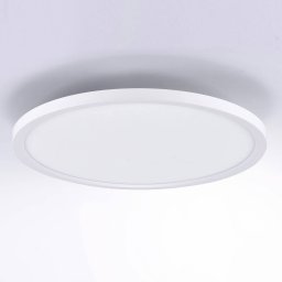 JUST LIGHT. GmbH Flat LED ceiling light, CCT, Ø 40 cm, white