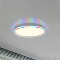 JUST LIGHT. GmbH Galactica remote control LED ceiling lamp RGB/CCT