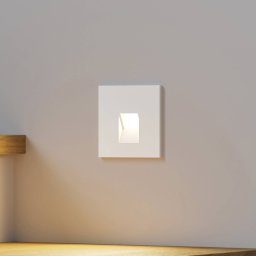 Arcchio LED recessed light Vexi, 7.5 cm x 7.5 cm, white, CCT