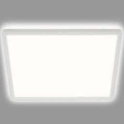 Briloner LED ceiling light Slim, angular 29.3 x 29.3 cm