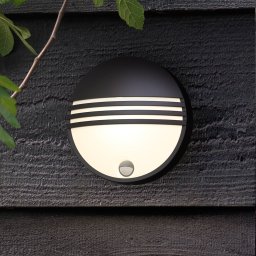 Philips Yarrow LED outdoor wall light with sensor