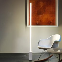 LEDS-C4 Circ LED floor lamp aluminium, dimmable