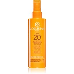 Collistar Smart Sun Protection Tanning Moisturizing Milk Spray SPF 20 Protective Lotion in Spray SPF 20 200 ml