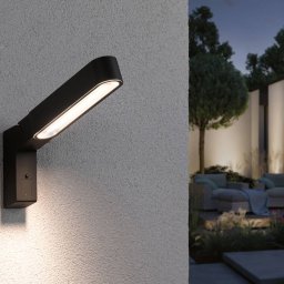 Paulmann Ito outdoor wall light vertical, sensor