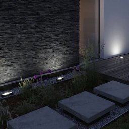Paulmann Tidos LED wall uplighter for installation on the floor
