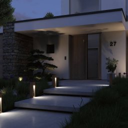 Paulmann Trabia LED pedestal light wood, height 40 cm