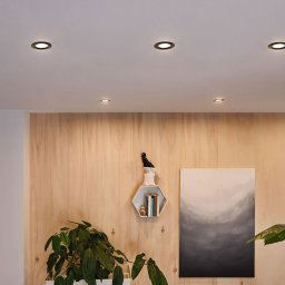 Paulmann Nova Plus Coin 3-set IP44 2,700 K black