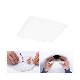 Paulmann Veluna Edge IP44 4000K dimmable 16x16cm