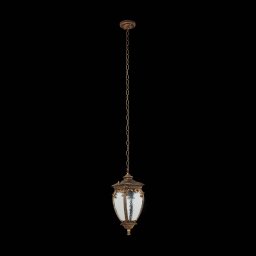 Maytoni Fleur outdoor hanging light, gold