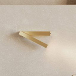 LEDS-C4 Hall Slim wall reading lamp with LED gold