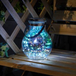 SMART GARDEN Firefly Opal LED solar lantern, set of 2, IP44