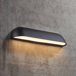 Nordlux Front 36 LED outdoor wall light, black