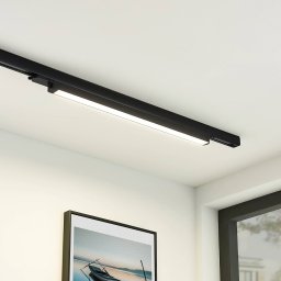 Arcchio Harlow LED track light, black, 69 cm, 4,000 K