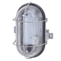 Ledino Impact-resistant LED wall light Pesch 8, IP44