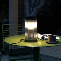Nordlux Coupar table lamp for outdoor use, black