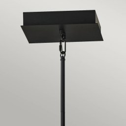 Quintiesse Styx LED hanging light black 3,000K 53.8 x 53.8cm