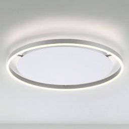 JUST LIGHT. GmbH LED ceiling light Ritus, Ø 58.5cm, aluminium