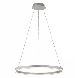 JUST LIGHT. GmbH LED pendant light Ritus, Ø 58.5cm, aluminium