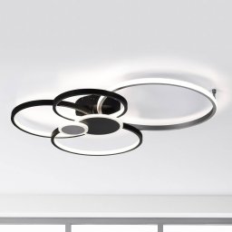 JUST LIGHT. GmbH LED ceiling light Papilon, 80x64cm