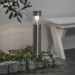 STAR TRADING Marbella LED solar path light with a motion sensor