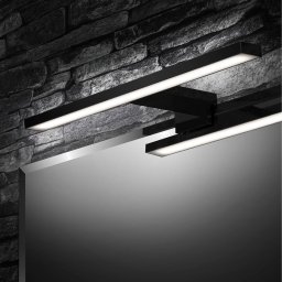 Briloner LED mirror light Dun Brilo, IP44, width 30 cm